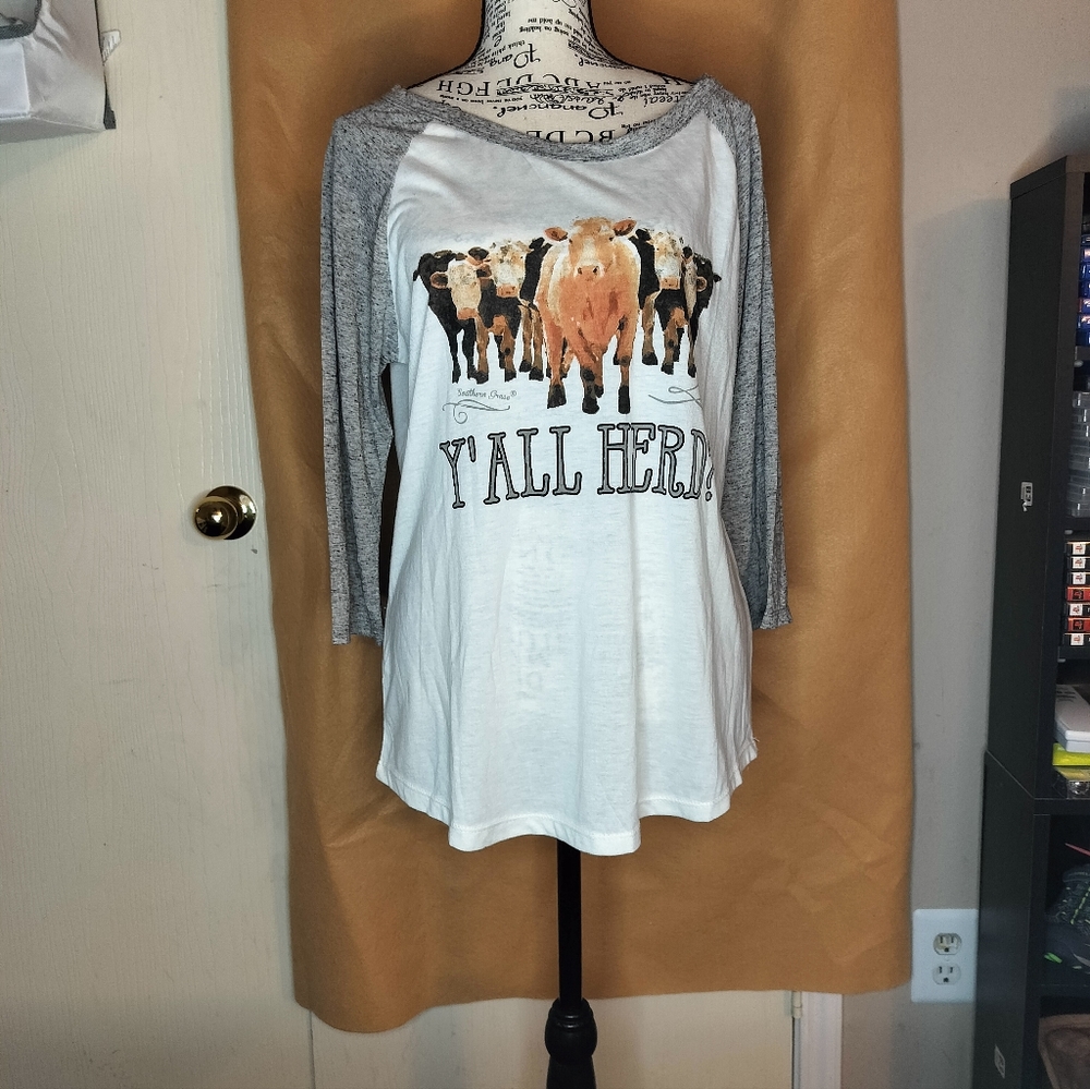 Southern Grace Boutique Cute Jersey Sz Medium